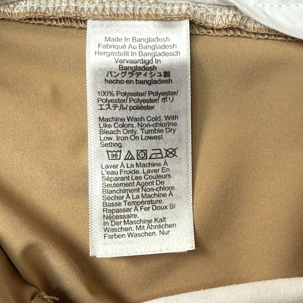 J Crew Pants Mens 32x30 Fits 34‎ Khaki Flex Slim Golf Preppy AA712 Polyester